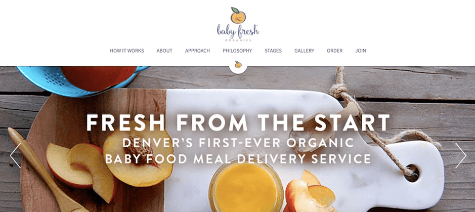 有機嬰兒食品的網站 有機嬰兒食品的網站